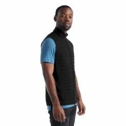 Coupon 🛒 Icebreaker ZoneKnit Insulated Vest - Veste en laine mérinos homme 🛒 13 Coupon 🛒 Icebreaker ZoneKnit Insulated Vest - Veste en laine mérinos homme 🛒 -Icebreaker Shop icebreaker zoneknit insulated vest veste en laine merinos homme black 2
