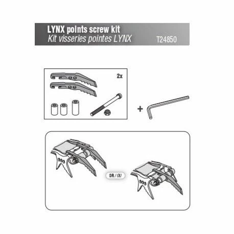 Vente flash 🤩 Petzl Kit visserie pour crampons Lynx 👏 3 Vente flash 🤩 Petzl Kit visserie pour crampons Lynx 👏